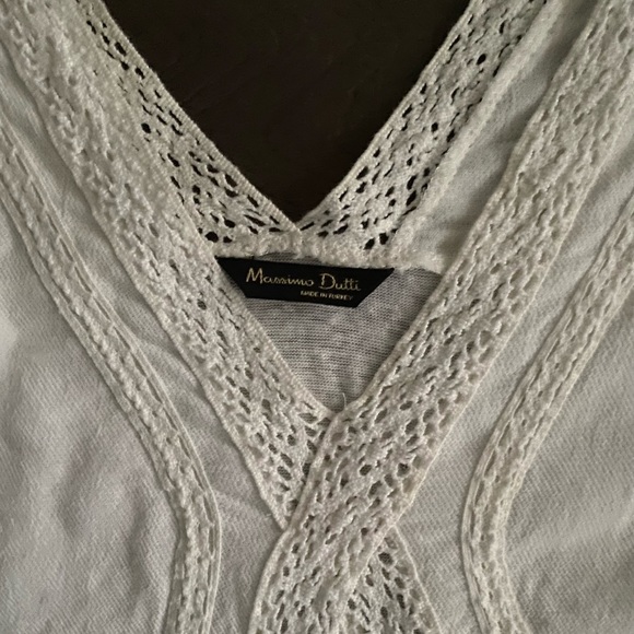 Lace White Tank top - Picture 2 of 3
